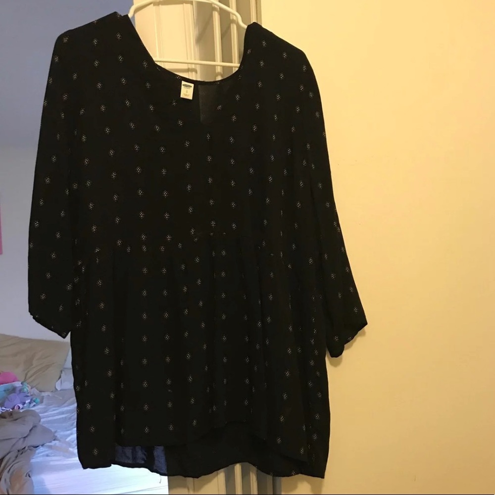 Black and Tan quarter sleeve